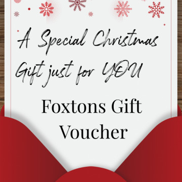 Image for Give at magical gift for this Christmas – a passport to beautiful chef prepared  food, convivial drinks and good company at Foxtons.